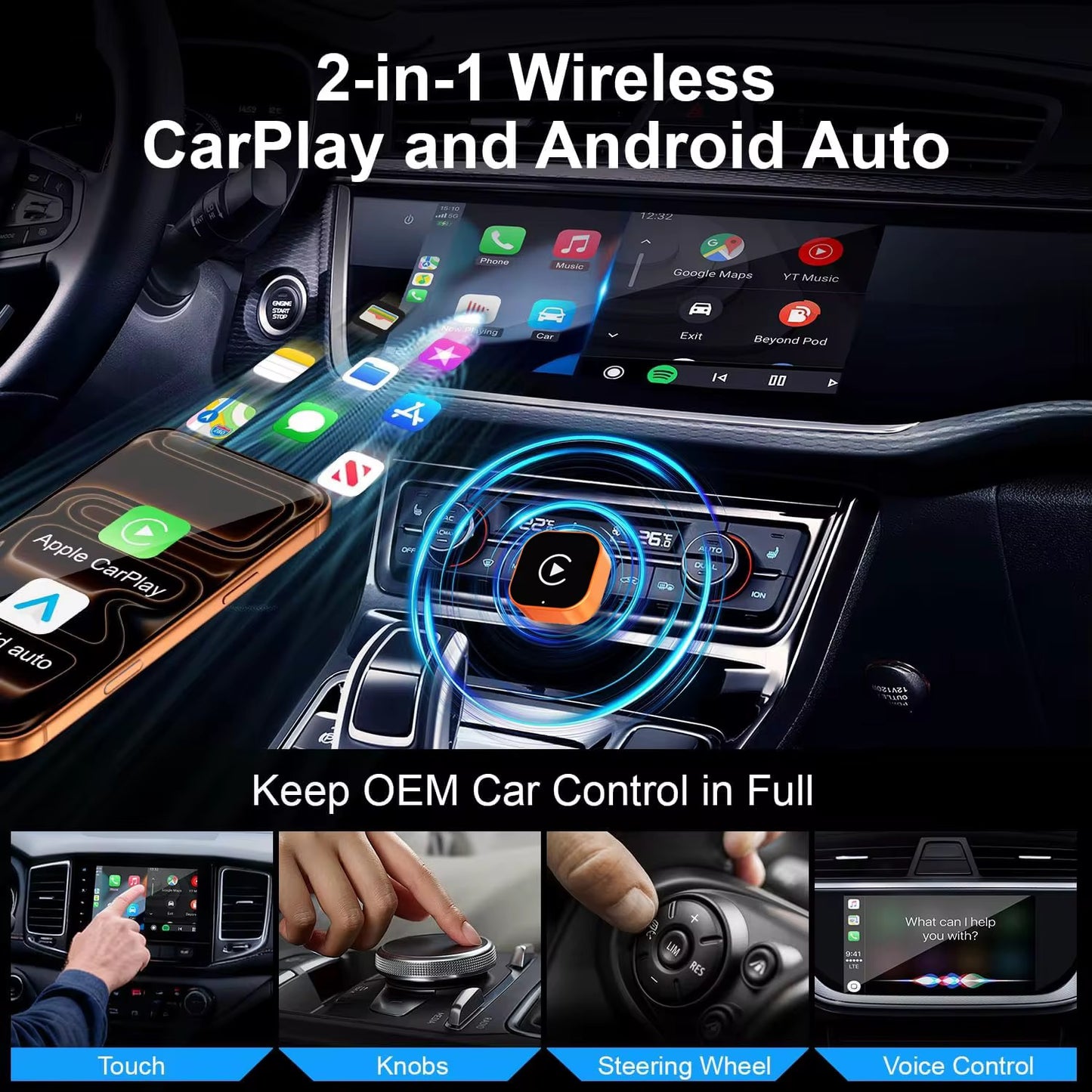 Wireless Car Play Adapter